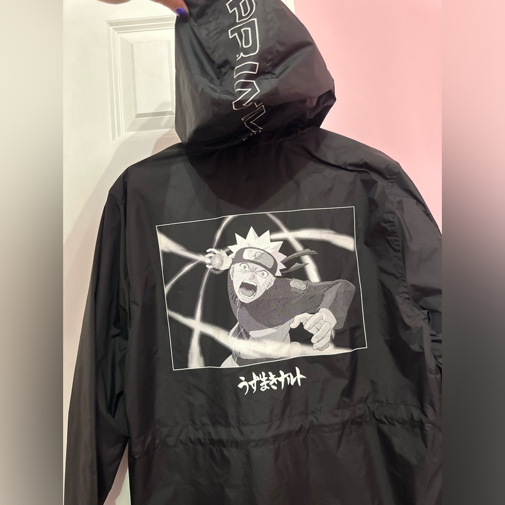 Primitive Naruto Shippuden parka raincoat/windbreaker